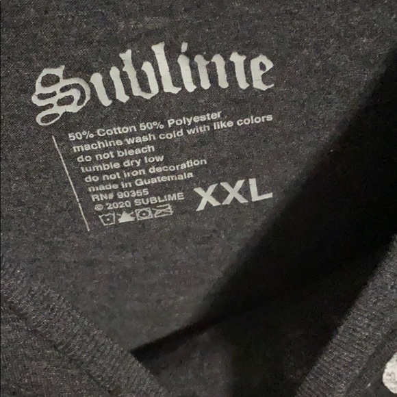 Authentic Sublime T-Shirt SZ XXL - Picture 3 of 5